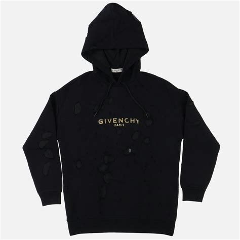 givenchy hoodie blurred|givenchy destroyed hoodie.